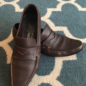 Salvatore Ferragamo Palinura Loafers - Size 8.5D